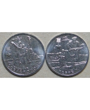 Россия 2 рубля 2017 Керчь и Севастополь UNC